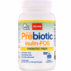 Jarrow Formulas, Prebiotic Inulin FOS Powder, 6.3 oz (180 g)