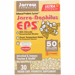 Jarrow Formulas, Jarro-Dophilus EPS, Ultra Potent, 50 Billion, 30 Veggie Caps