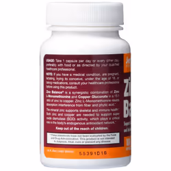 Jarrow Zinc Balance (15mg, 100 Capsules)