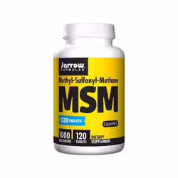 Jarrow Formulas MSM (Methyl-Sulfonyl-Methane Sulfur), 1000mg , 120 tabs