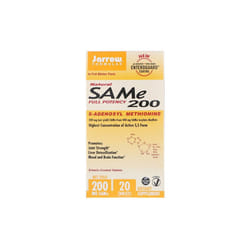 Jarrow Formulas, Natural SAM-e (S-Adenosyl-L-Methionine) 200, 200 mg, 20 Enteric-Coated Tablets