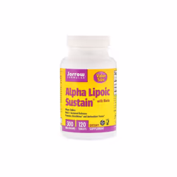 Jarrow Formulas, Alpha Lipoic Sustain, with Biotin, 300 mg, 120 Tablets