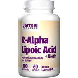 Jarrow Formulas  R-Alpha Lipoic Acid + Biotin - 60 caps