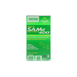 Jarrow Formulas, Natural SAM-e (S-Adenosyl-L-Methionine) 400, 400mg, 60 Enteric-Coated Tablets