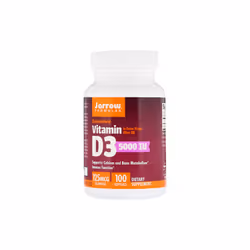 Jarrow Formulas, Vitamin D3, Cholecalciferol, 5,000 IU, 100 Softgels