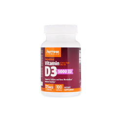 Jarrow Formulas, Vitamin D3, Cholecalciferol, 5,000 IU, 100 Softgels