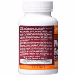 Jarrow Formulas, Methyl Folate, 1000 mcg, 100 Capsules