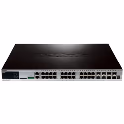 D-Link DGS-3420-28PC, Managed, L2+, Power over Ethernet (PoE), Rack mounting