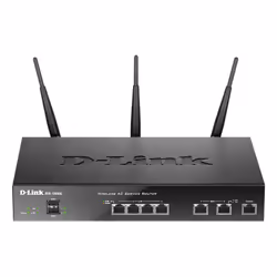 D-Link DSR-1000AC wireless router Gigabit Ethernet Dual-band (2.4 GHz / 5 GHz) Black