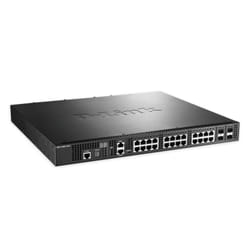 D-Link DXS-3400-24TC network switch Managed L3 Gigabit Ethernet (10/100/1000) 1U Black