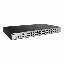 D-Link Gigabit L3 Stackable Managed Switches DGS-3630 Series Standard Image, Managed, L3, Gigabit Ethernet (10/100/1000), Ful ...