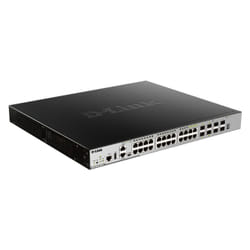 D-Link DGS-3630-28PC/SI network switch Managed L3 Gigabit Ethernet (10/100/1000) Power over Ethernet (PoE) Black, Grey