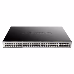D-Link DGS-3630-52PC/SI - 48 port Gigabit PoE Layer 3 Stackable Managed Gigabit (370w)