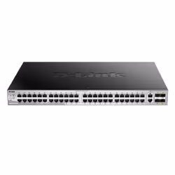D-Link DGS-3130-54TS Managed L3 Gigabit Ethernet (10/100/1000) Black, Grey