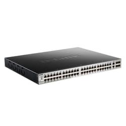 D-Link DGS-3130-54PS Managed L3 Gigabit Ethernet (10/100/1000) Power over Ethernet (PoE) Black, Grey