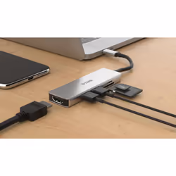 D-Link DUB-M530 laptop dock/port replicator Wired USB 3.2 Gen 1 (3.1 Gen 1) Type-C Aluminium - Additional view 4