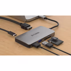 D-Link DUB-M610 laptop dock/port replicator Wired USB 3.2 Gen 1 (3.1 Gen 1) Type-C Aluminium - Additional view 4