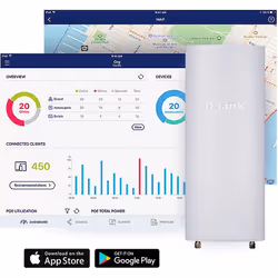 D-Link Nuclias Wireless AC1300 Wave 2 Outdoor Cloud‑Managed Access Point - Additional view 7