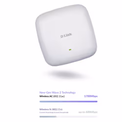 D-Link DAP-2682 Nuclias Connect Wireless AC2300 Wave 2 Dual-Band PoE Access Point - Additional view 8