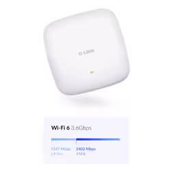 D-Link DAP-X2850 - Nuclias Connect AX3600 Wi‑Fi 6 Dual‑Band PoE Access Point - Additional view 6