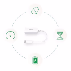 D-Link USB‑C to 2.5G Ethernet Adapter DUB‑E250 - Additional view 5