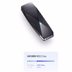 D-Link DWA‑X1850 AX1800 Wi-Fi 6 USB-Adapter - Additional view 6