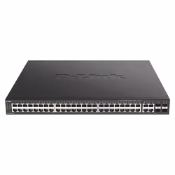 D-Link DGS-2000-52MP, Managed, L2/L3, Gigabit Ethernet (10/100/1000), Power over Ethernet (PoE), Rack mounting, 1U