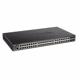 D-Link 48-port Gigabit Smart Managed Switch with 4 x 10G SFP+, 370Watts - Additional view 2