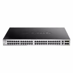 D-Link DGS-3130-54TS/E, Managed, L3, Gigabit Ethernet (10/100/1000), Rack mounting