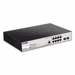 D-Link DGS-1210-10P/ME/B, Managed, L2/L3, Gigabit Ethernet (10/100/1000), Full duplex, Power over Ethernet (PoE)