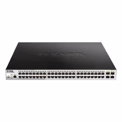 D-Link DGS-1210-52MP/ME/B, Managed, L2+, Gigabit Ethernet (10/100/1000), Full duplex, Rack mounting, 1U