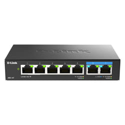 D-Link DMS-107/B - 7-Port Multi-Gigabit Unmanaged Switch