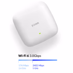 D-Link AX3000 Wi-Fi 6 Dual Band PoE Access Point - Additional view 6