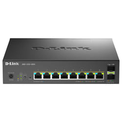 D-Link 10-Port Multi-Gigabit Smart Managed PoE+ Switch including 8 multi-Gigabit 2.5G PoE and 2 10G SFP+ ports