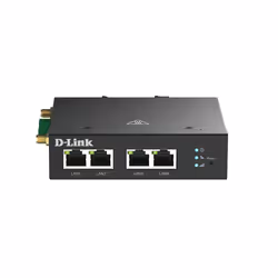 D-Link 4G LTE M2M VPN Router, Cellular network router, Black, DIN-rail, Fast Ethernet, 10,100 Mbit/s, 4G