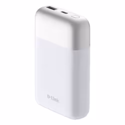 D-Link 10000mAh Power Bank, 10000 mAh, White