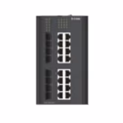 D-Link 24-Port Gigabit Industrial Managed Switch with 4 x 10G SFP+ and 4 x SFP Ports, Managed, L3, Gigabit Ethernet (10/100/1 ...