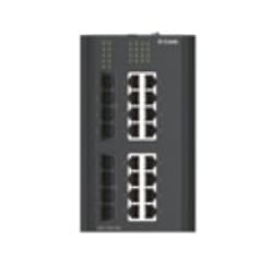 D-Link 24-Port Gigabit Industrial Managed Switch with 4 x 10G SFP+ and 4 x SFP Ports