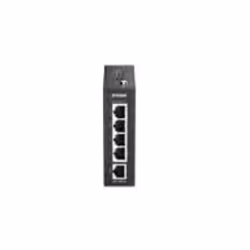 D-Link 5-Port Fast Ethernet Industrial Unmanaged Switch, Unmanaged, Fast Ethernet (10/100), DIN rail