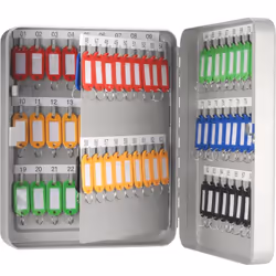 Barska CB13234 Key Lock 90 Position Key Cabinet Lock Box Grey  9.5"" x 3.1"" x 11.75""