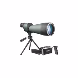 Barska Optics AD11334 18-90x88 WP- Benchmark- Straight- w - Handheld Tripod- Table Top Tripod- Soft Carrying Case- Hard Case