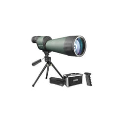 Barska Optics AD11334 18-90x88 WP- Benchmark- Straight- w - Handheld Tripod- Table Top Tripod- Soft Carrying Case- Hard Case