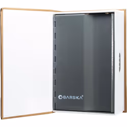 Barska Portable Diversion Book Safe Secret Hidden Storage Lock Box - Combo Dictionary