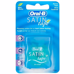Oral-B Three Packs Of Satin Tape Mint