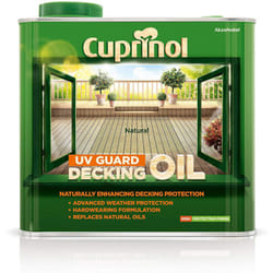 Cuprinol UV Guard Decking Oil 2.5L Natural