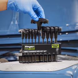 Siegen by Sealey 10pc T-Handle Allen Key Hex Set - S0466