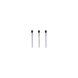 405 Bristle Brush Accessory Set, 3 Brushes (3.2 mm) for Cleaning Flat Surfaces or Grooves in Plastic and Steel Materials