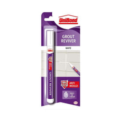 Unibond Grout Reviver For Walls pen  7ml Ice White 1878160