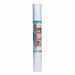 Con-Tact Brand Clear Cover Adhesive Covering Clear 18"" x 50 ft Glossy
