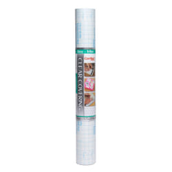 Con-Tact Brand Clear Cover Adhesive Covering  Clear  18"" x 50 ft  Glossy